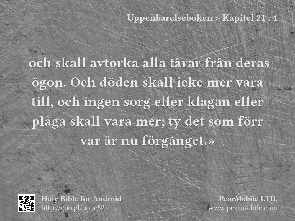 Uppenbarelseboken, Kapitel 21:4